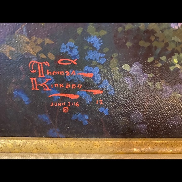 Thomas Kinkade “The Village Lighthouse” Signed! - Picture 7 of 16